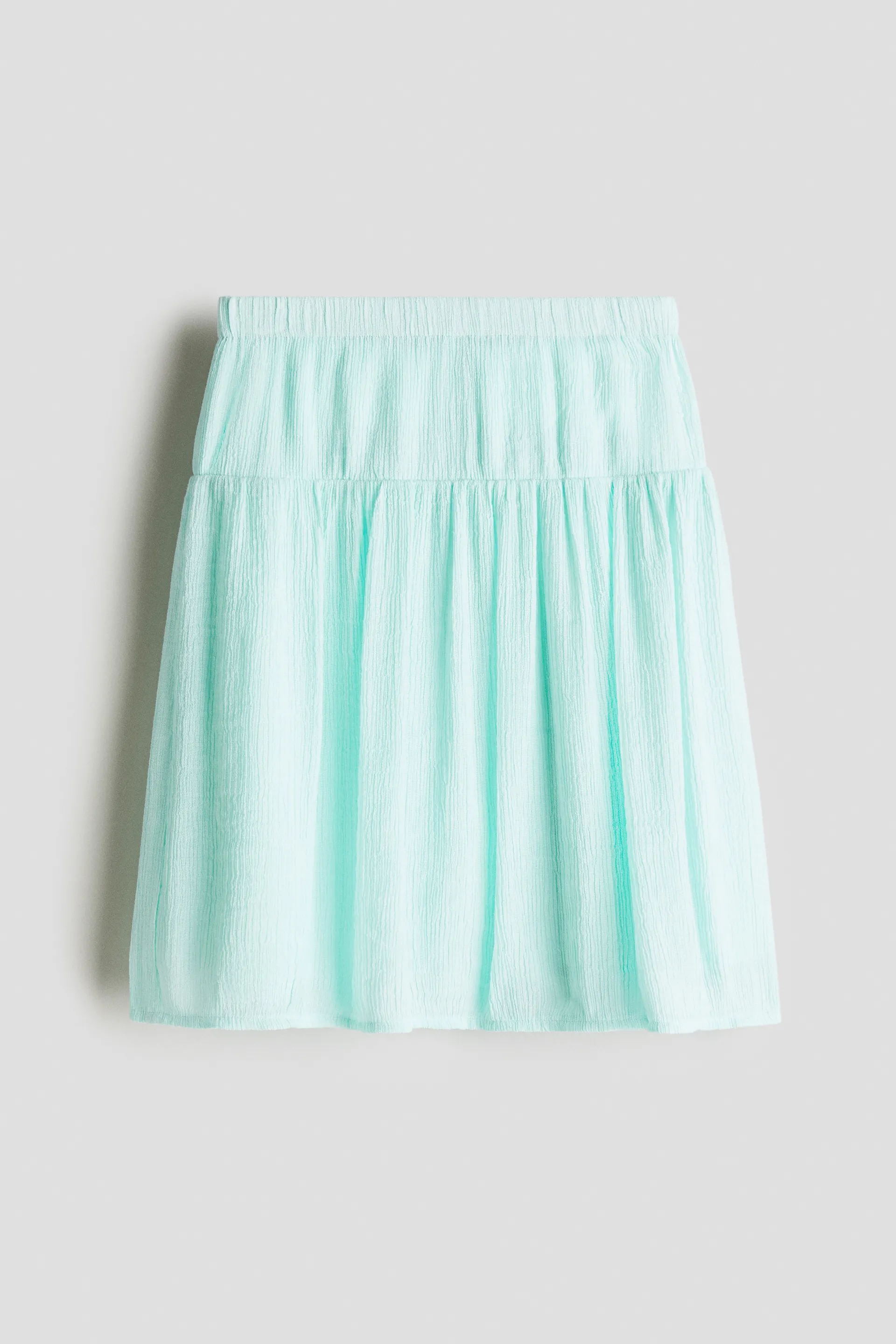 Falda corrugada en chifón