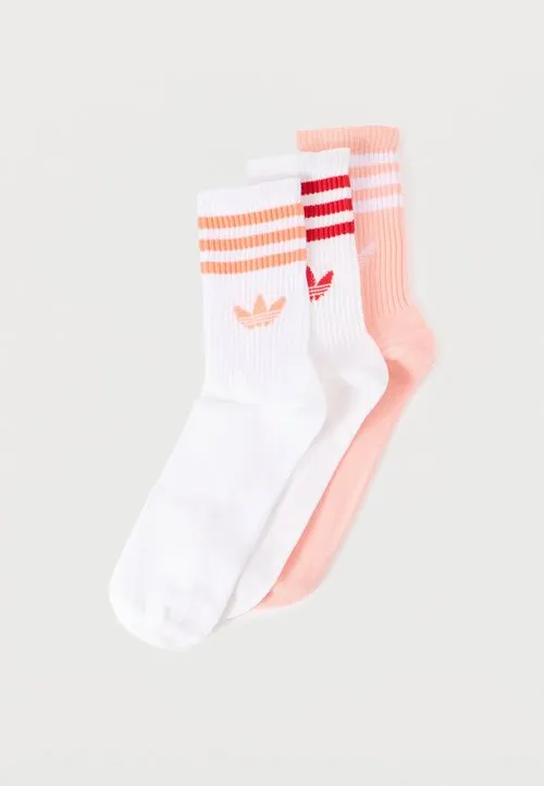 3S CREW S UNISEX 3PACK - Sokker - white