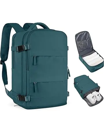 Travel Backpack For Women Men Airline Approved Carry On Backpack Flight Approved Waterproof Sports Luggage Backpack Casual Daypack Small Hiking Backpack