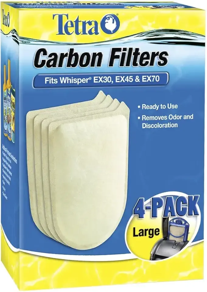 Tetra Carbon Filters, For Aquariums, Fits Tetra Whisper EX Filters