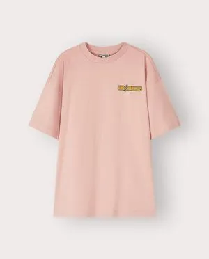 T-shirt met backprint, loose fit, unisex, 104-164