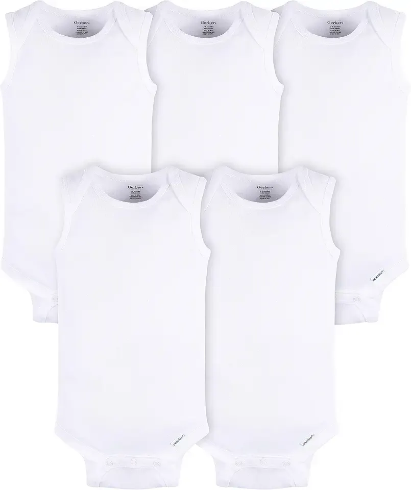 Baby Girls Multi-Pack Sleeveless Onesies Bodysuit