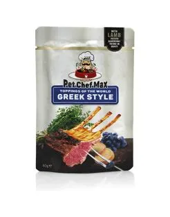 Pet Chef Max Toppings Of The World Greek Style - Hondenvoer - Rund 60 g