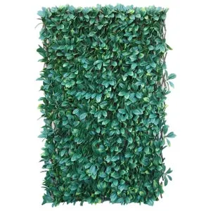 Traliccio estensibile NATERIAL 3D in polietilene verde L 200 x H 100 cm