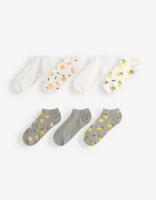 Calze sneakers - Confezione da 7 pezzi