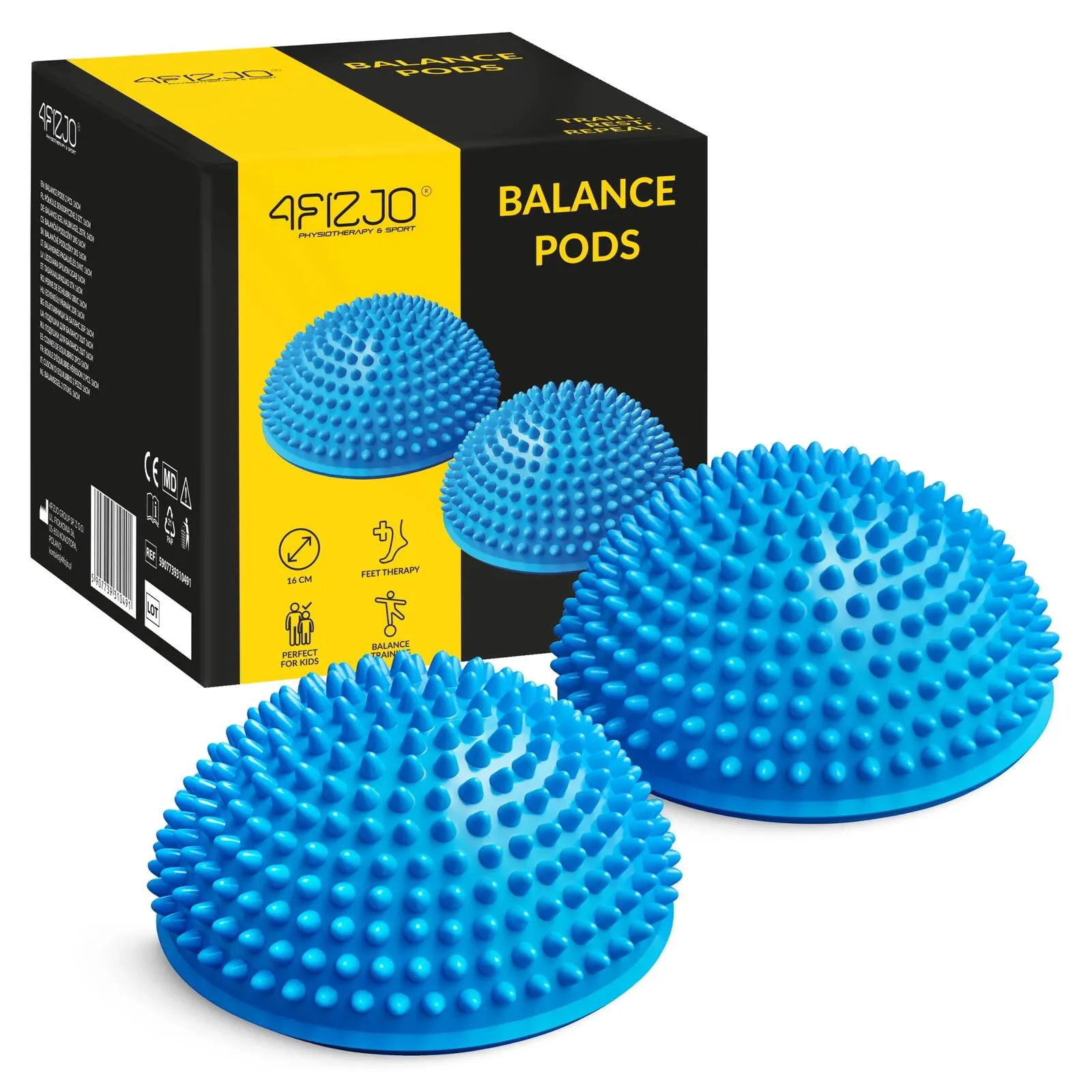 4FIZJO Balanční senzomotorická pomůcka 4FIZJO, 2 ks