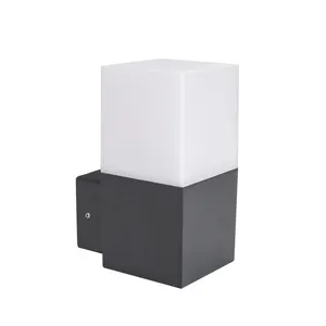 Applique moderno da esterno Cies antracite IP54 E27 INSPIRE