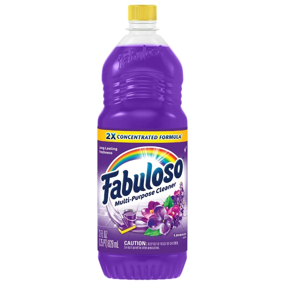 Fabuloso Multi-Purpose Cleaner, 2X Concentrated Formula, Lavender Scent, 28 Oz.