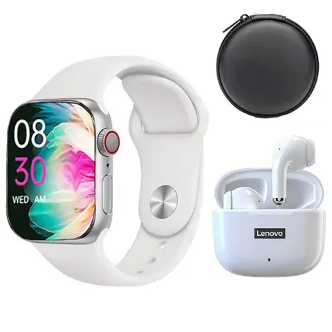 LP40 pro Audífonos inalámbricos y reloj inteligente y Estuche