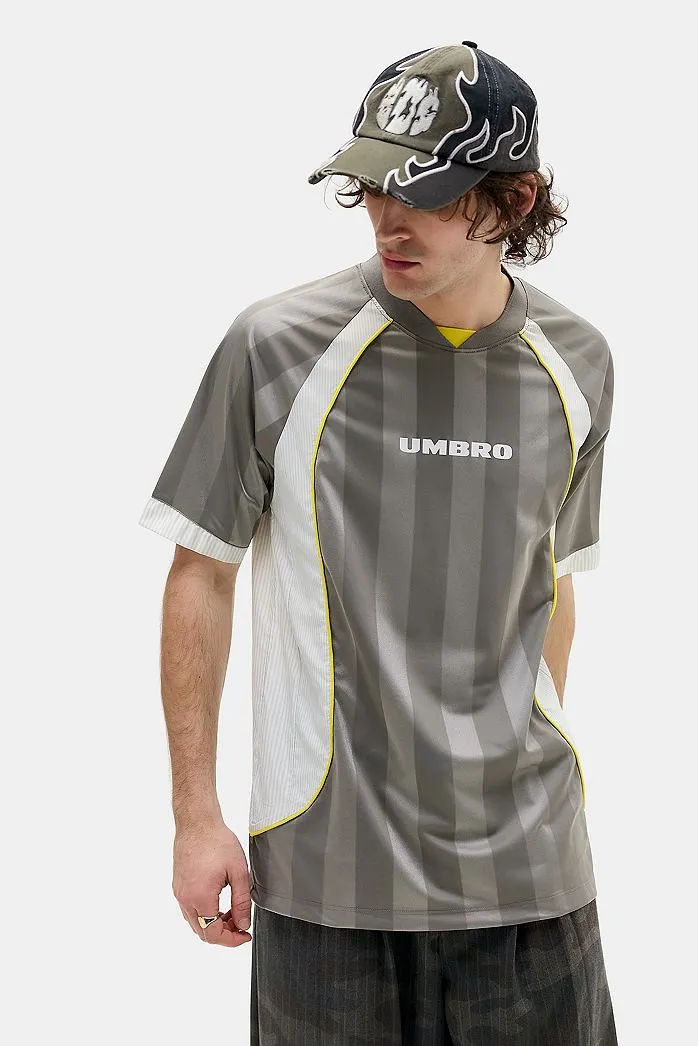 Maglia da Calcio Umbro a Pannelli Nichel Spazzolato