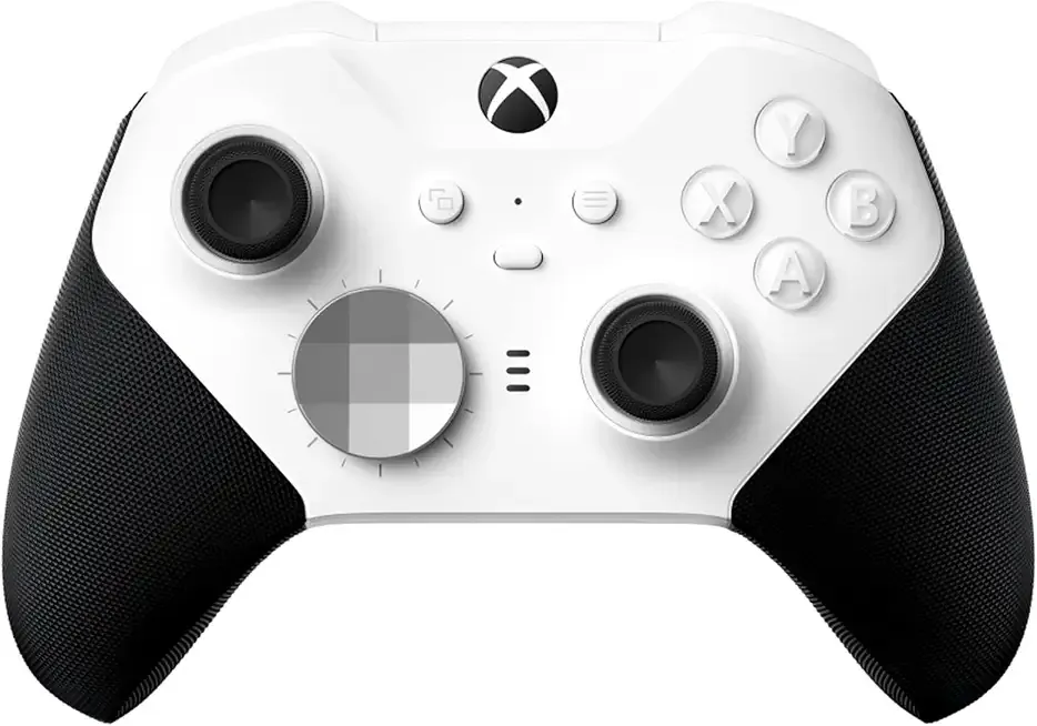 Xbox Wireless Gaming Controller | Elite Series 2 Core | White | Console, PC, and Android | Adjustable Thumbsticks | Trigger Locks