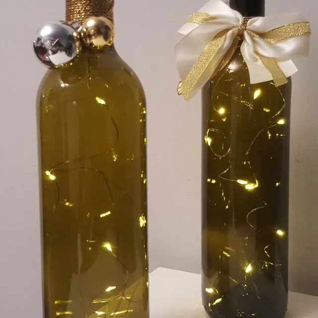 Hilo Luminoso 10 Leds para Botella con Tapón Plástico