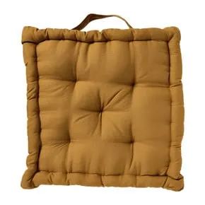 Matraskussen - geel - 8x40x40 cm