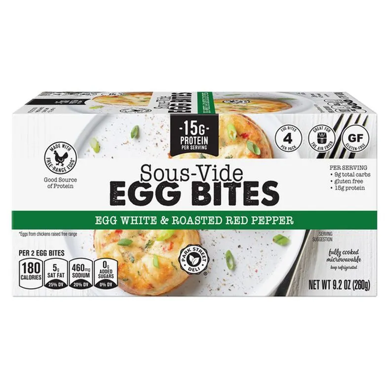 Park Street Deli Sous-Vide Egg Bites, Egg White