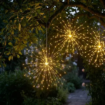 96-ft Plug-in Black Indoor/Outdoor String Light with 48 White -Light LED Edison Bulbs