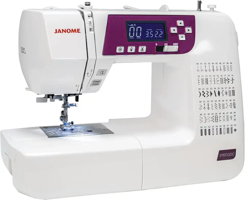 Janome 3160QDC-G Sewing and Quilting Machine with Bonus Quilt Kit!
