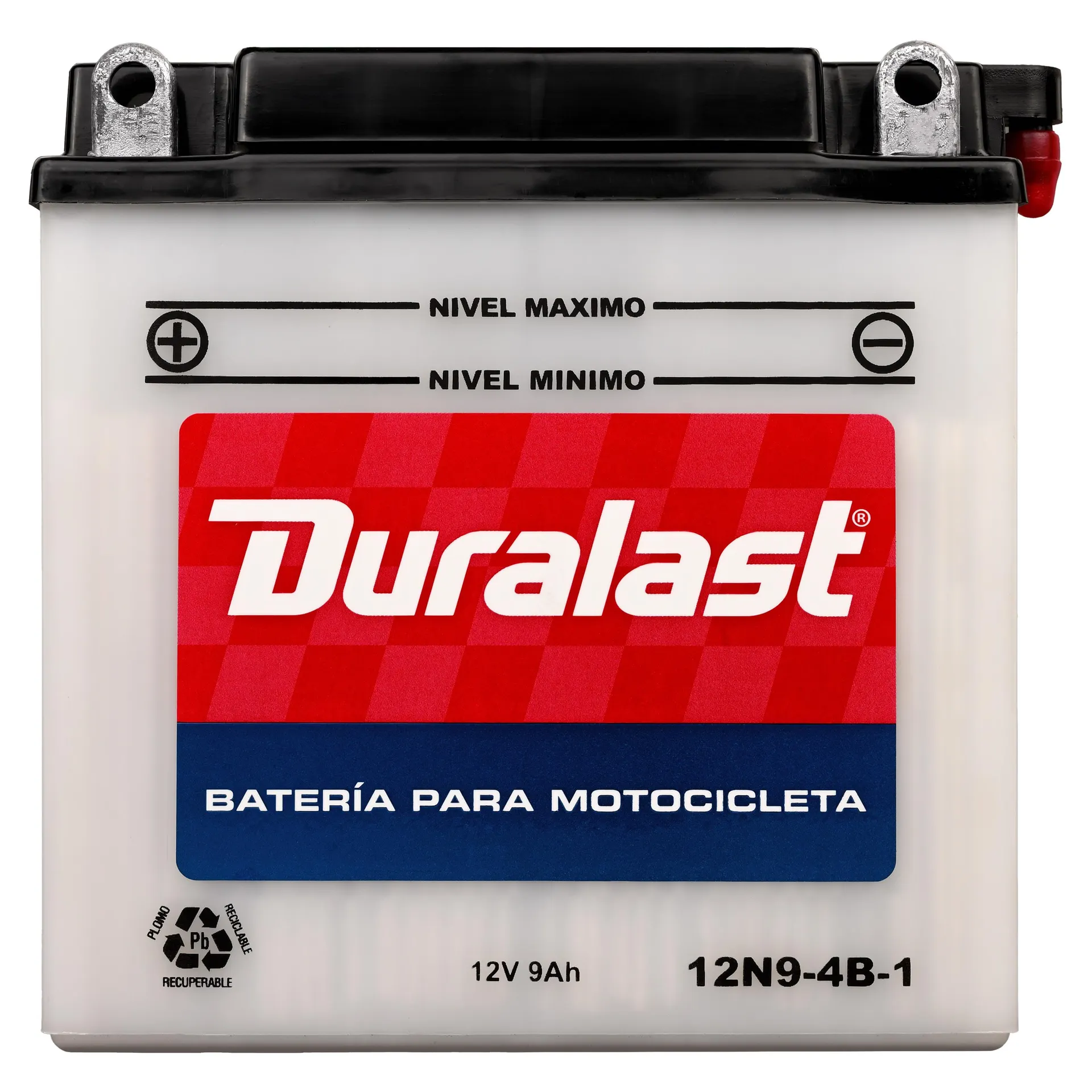 Bateria de Plomo Acido Duralast 12N9-4B-1
