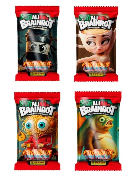 Samlekort Italian Brainrot Booster Panini