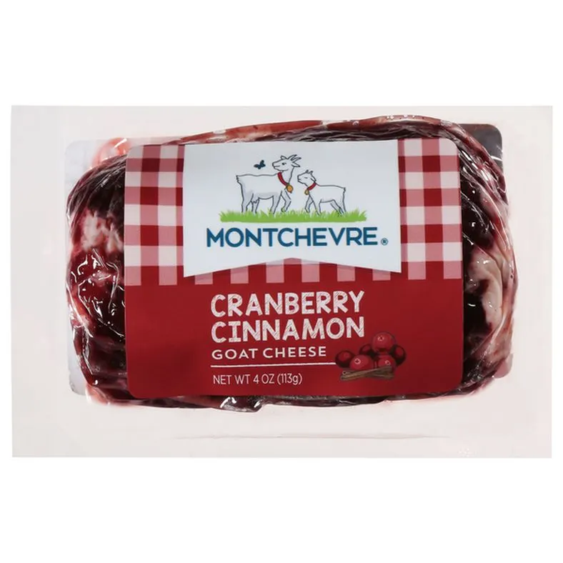 Montchevre Goat Cheese, Cranberry Cinnamon