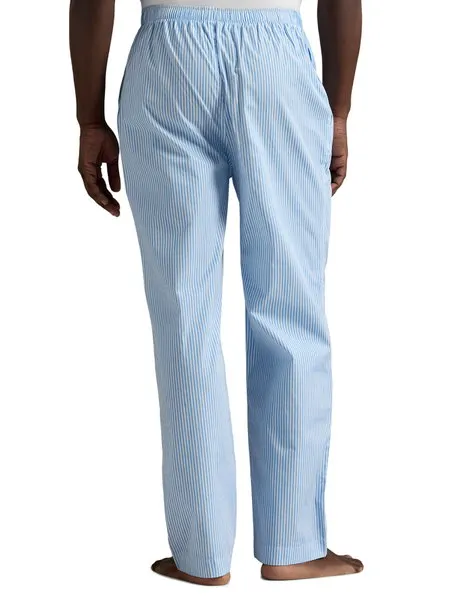 Polo Bear Cotton Pajama Pant Blue Stripe