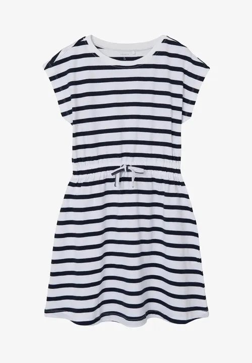 Short Sleeved - Jerseykjole - dark sapphire