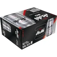 asahi beer super dry lager Can 12x330mL