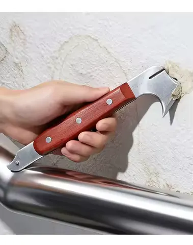 Professional Tile Gap Repair Hook Knife Stainless Steel Ceramic Tile Gap Cleaner Scraper Floor Nail Pullers Motorcycle Hand Tool