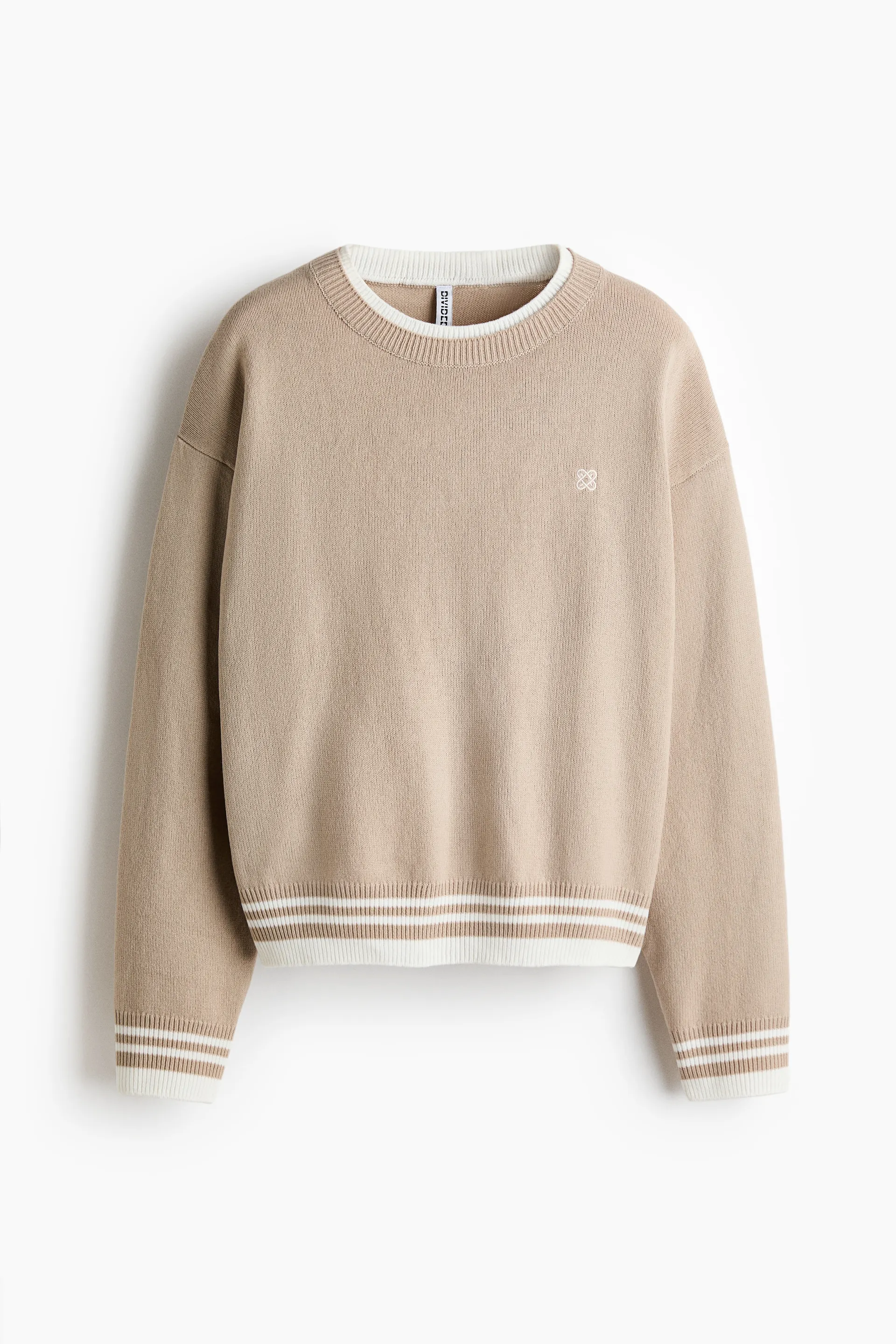 Suéter con apariencia de capas