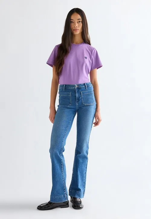 FLARE - Flared jeans - blue