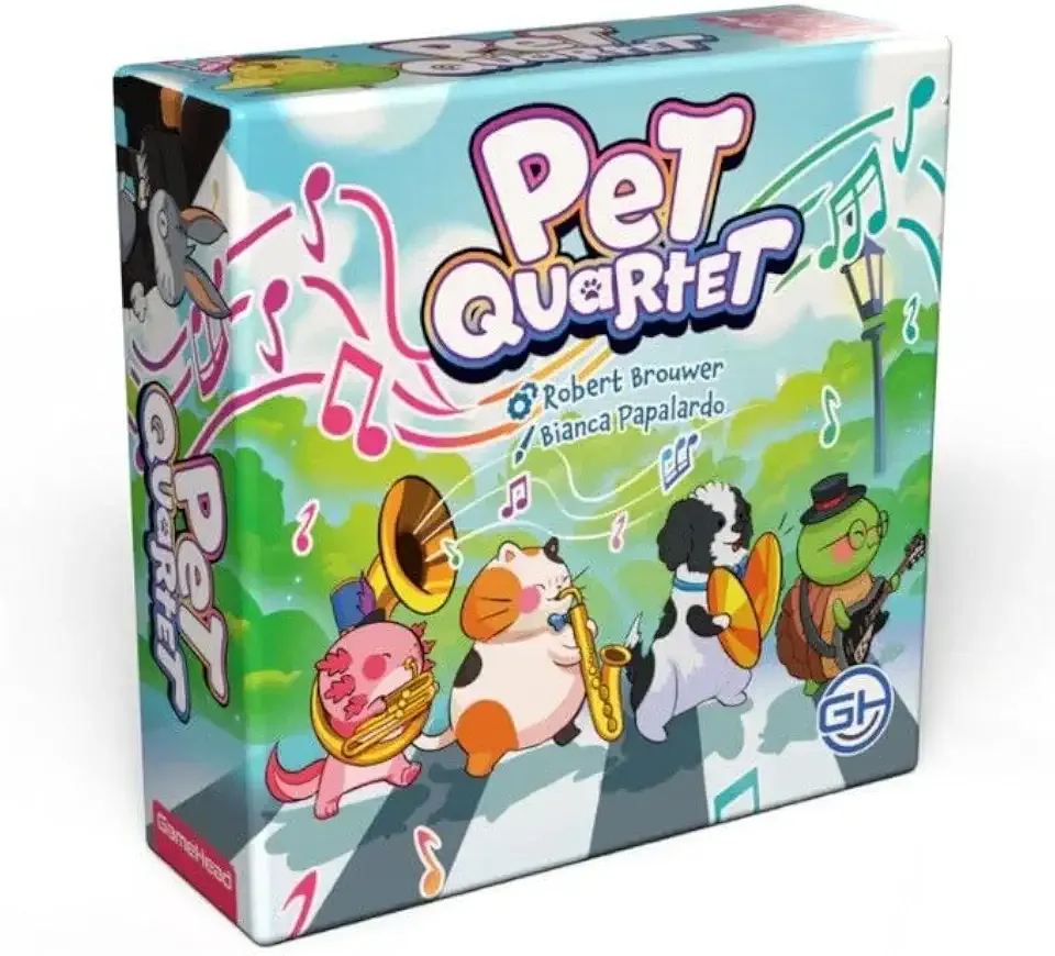 Pet Quartet - A Clever Set Collection Card Game for Music and Animal Lovers