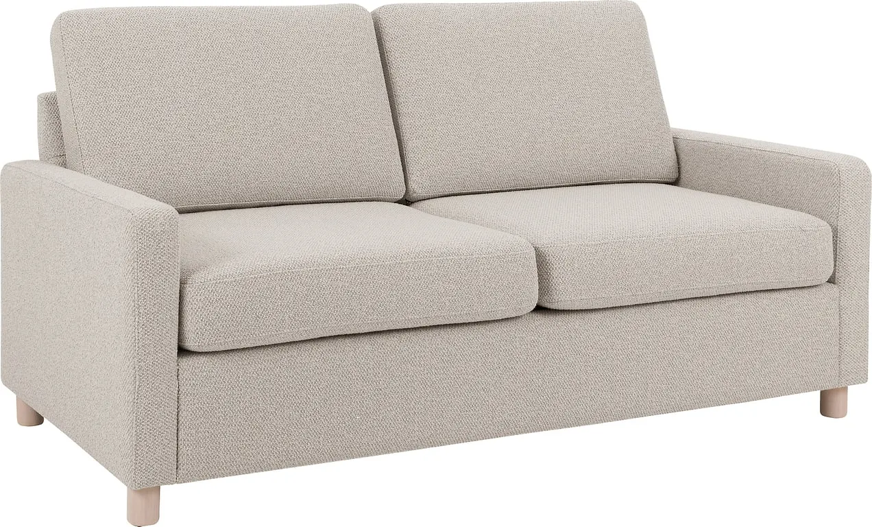 Sone lav sovesofa Modulsofa. 2,5 seter sovesofa i stoff Taffie Thule, farge beige