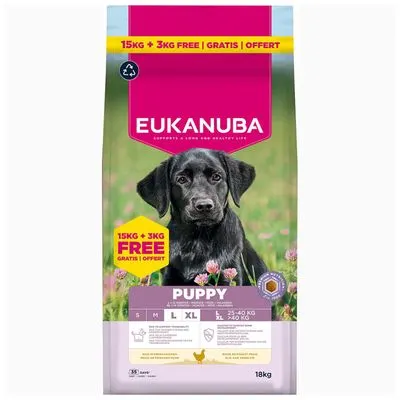 Eukanuba Premium Nutrition Puppy Large & Giant Breed poulet