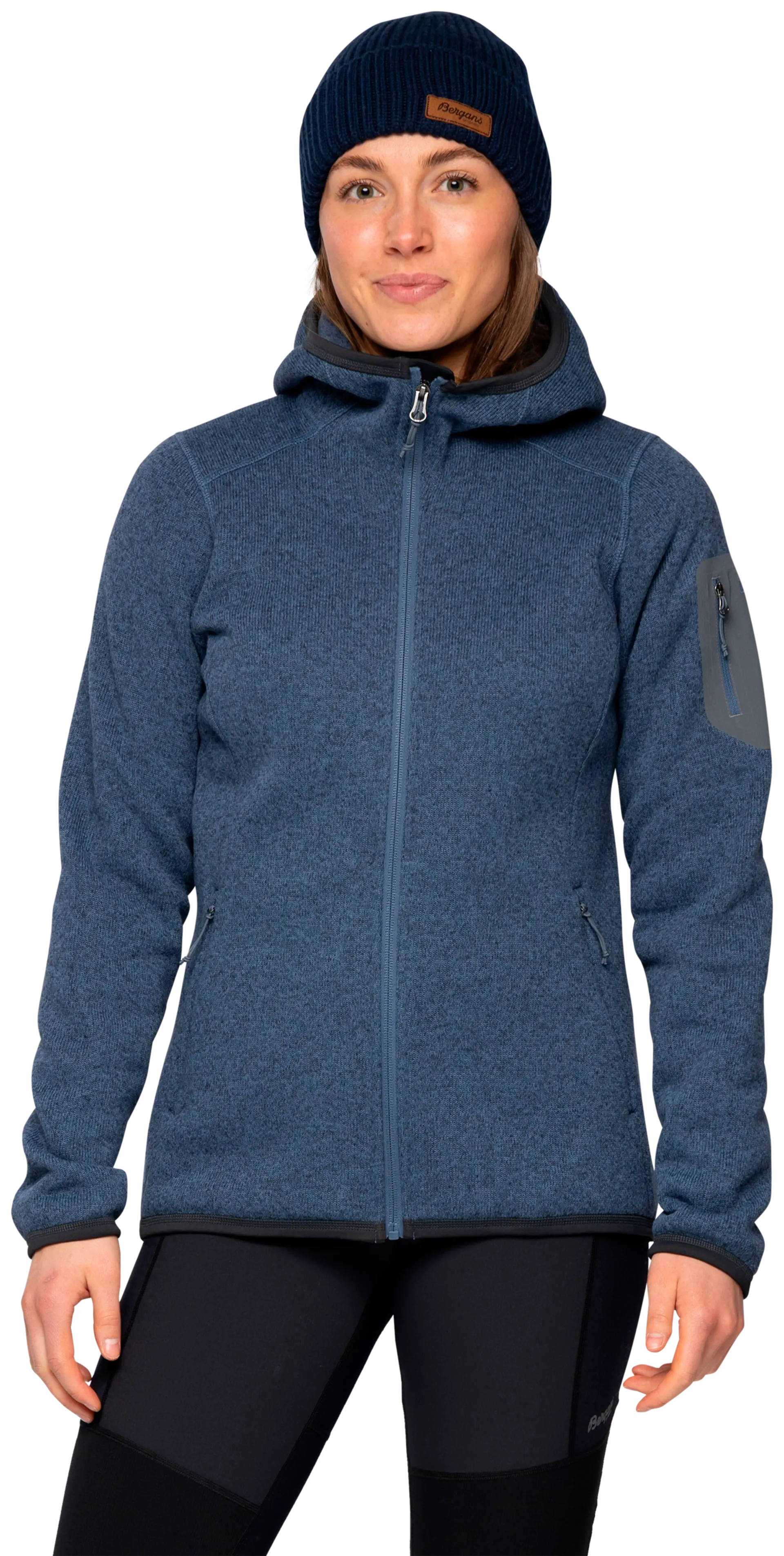 Kamphaug Knitted W Hoodie