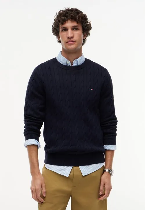 Tommy Hilfiger Strikkegenser - desert sky