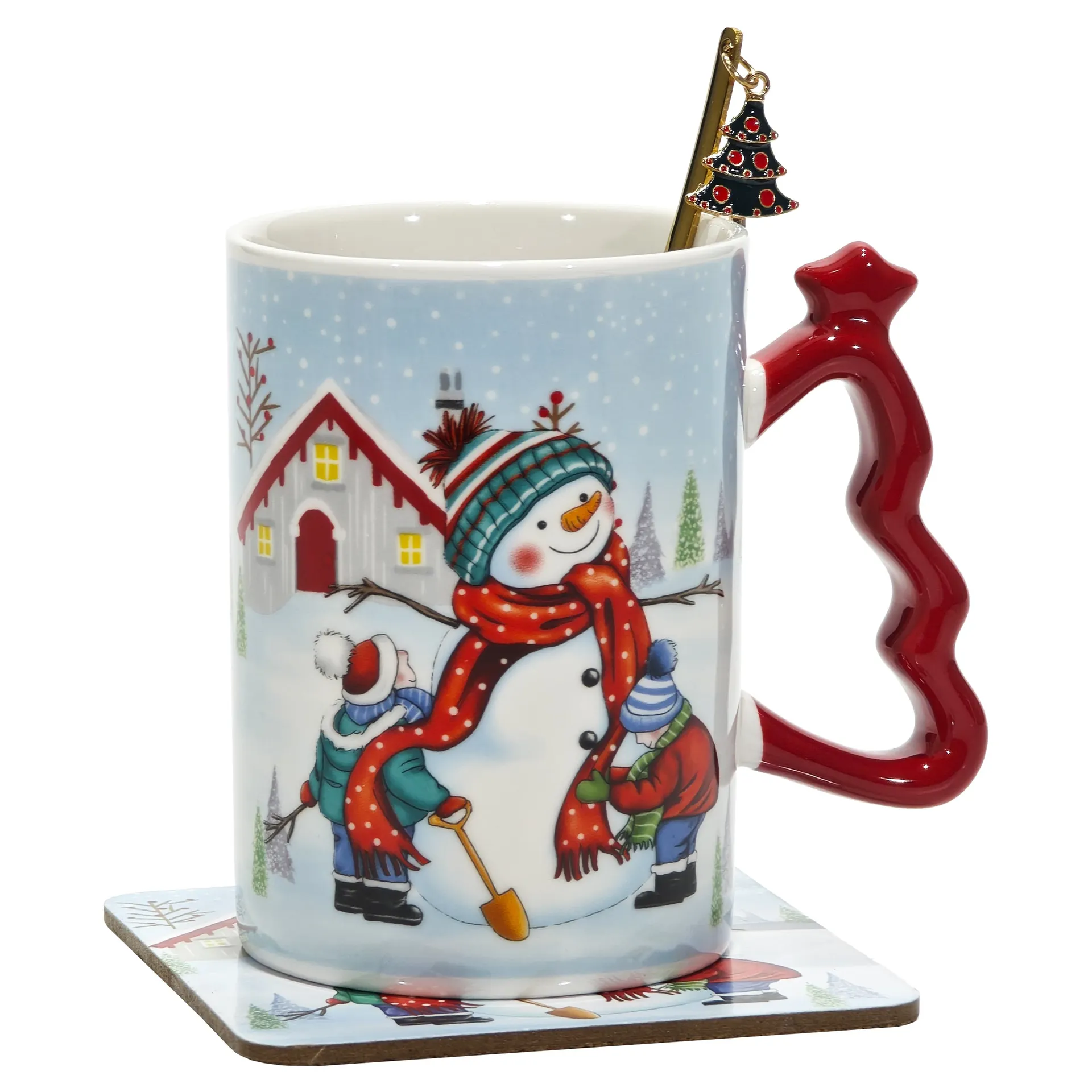 Set Tazza con cucchiaino e sottobicchiere