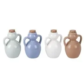 Mini oliera in ceramica tappo in sughero, 4 Toni