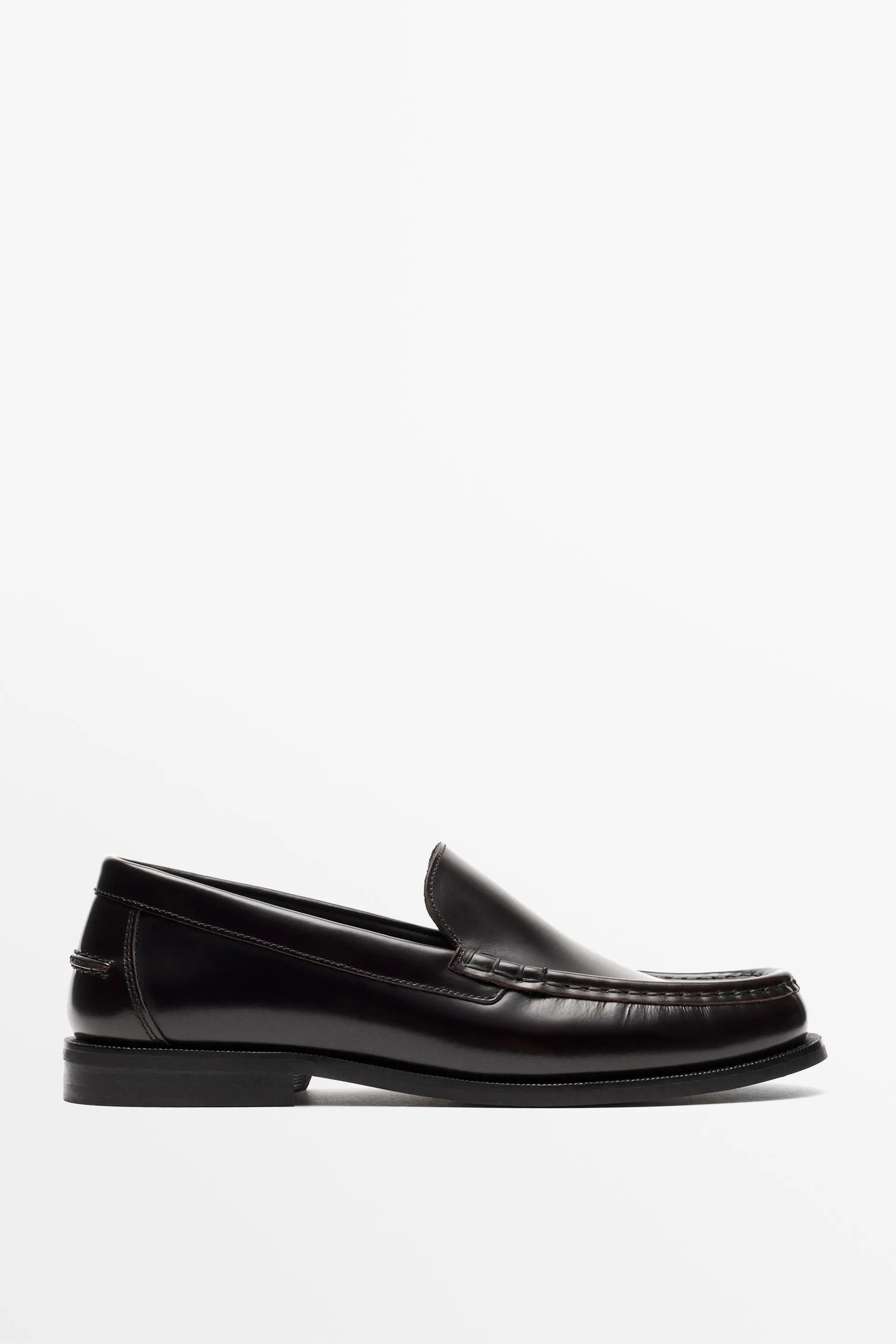Smooth leather loafer