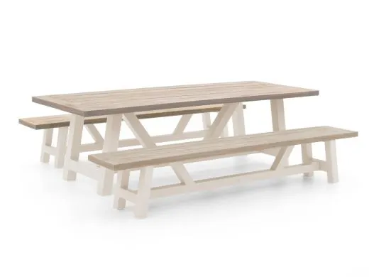 Bellagio Bresimo 260cm picknickset 3-delig