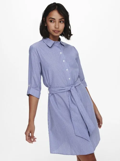 JDYHALL SHIRT DRESS - Skjortekjole - wedgewood