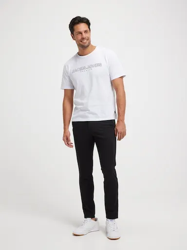 JACK AND JONES Slim Marco Bowie Pant In Black