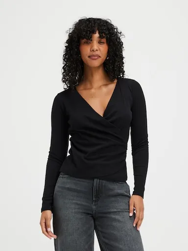 Just Jeans Gracie Wrap Top