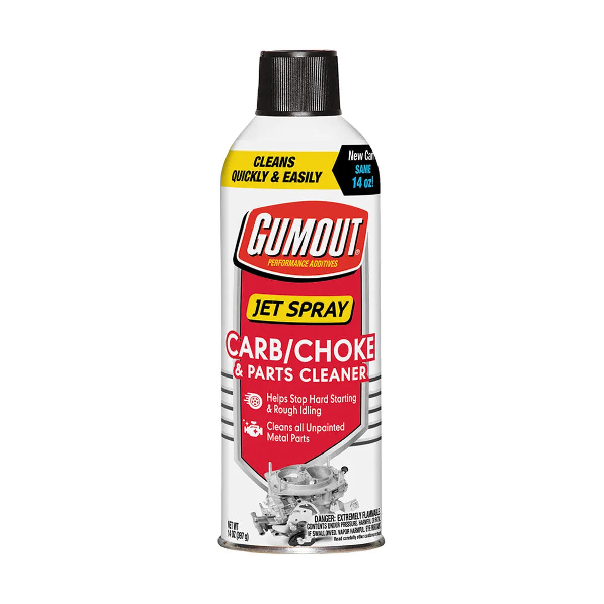 GUMOUT Jet Spray Carb/Choke & Parts Cleaner, 14 oz