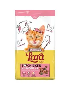 Lara Junior care - Kattenbrokken - Kieken 7 kg