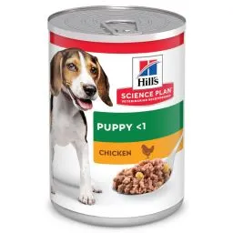 Hill's Science Plan Puppy Natvoer Kip 12x370g
