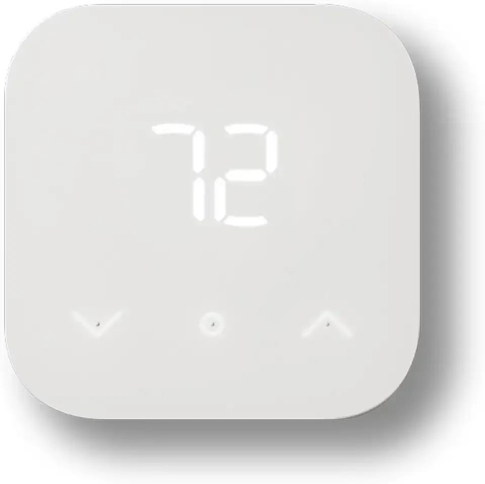 Smart Thermostat, Save money and energy, Works with Alexa and Ring, C-wire required