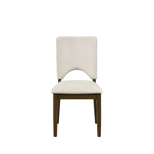 36" Windsor Side Chair by Homelegance - Beige/Brown