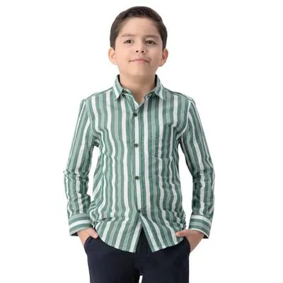 Camisa Hummo Niño Diseño A Rayas