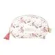 Trousse de toilette fleurs roses 25x15x8cm