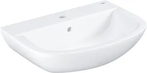 Lavabo suspendido Bau Ceramics blanco brillante 60.9x15.9x44.2 cm