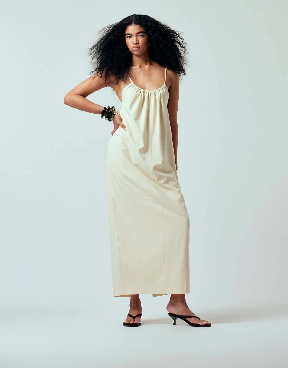 ASOS DESIGN Havana toe thong kitten heel sandals in chocolate suedette